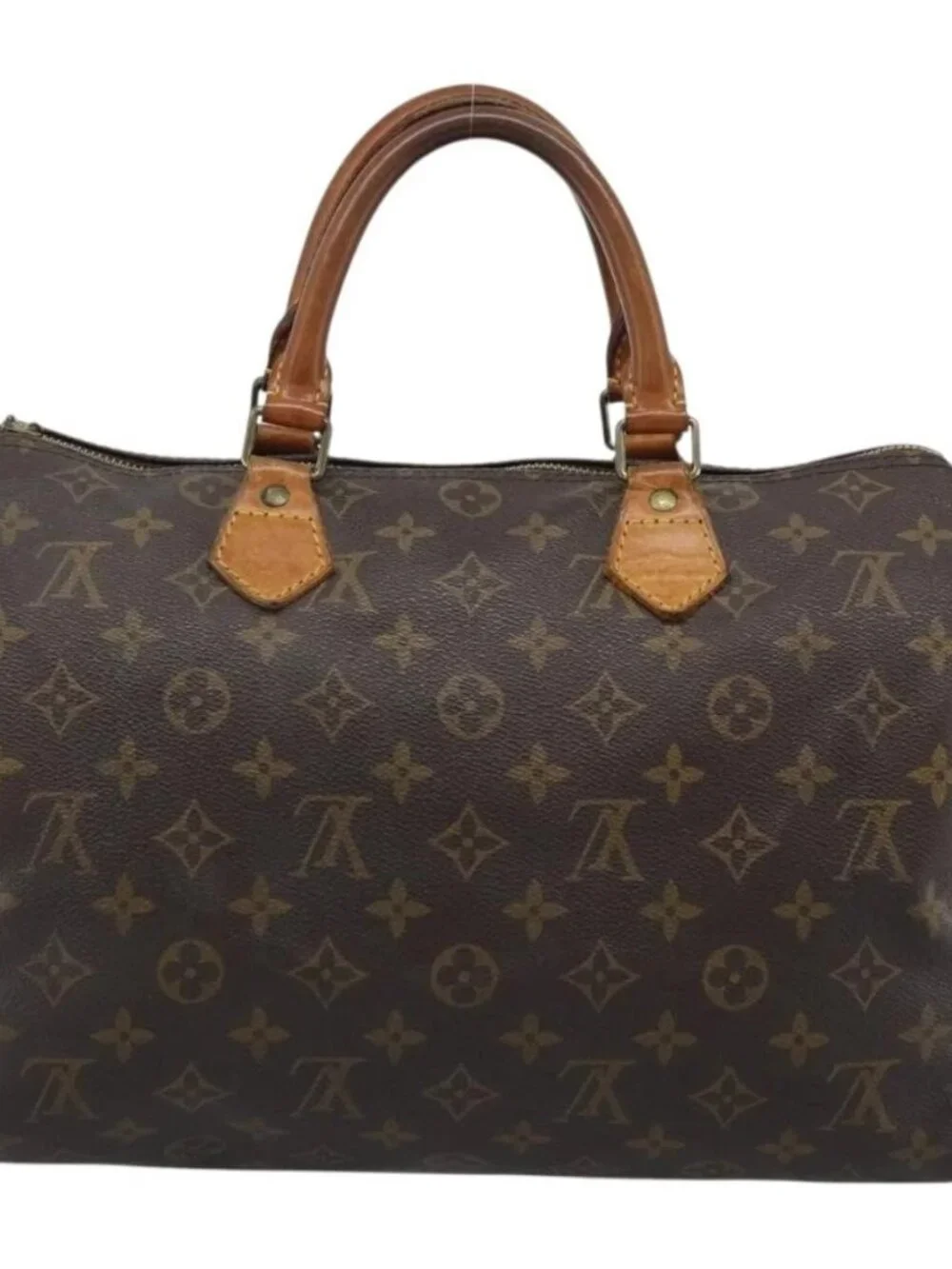 LOUIS VUITTON Monogram Speedy 30 Hand Bag M41526 LV Auth 189348